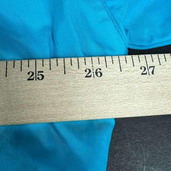 VTG 90s Nike Jacket Adult Extra Large Blue Colorful Half Zip Pullover Windbreak - Picture 12 of 12